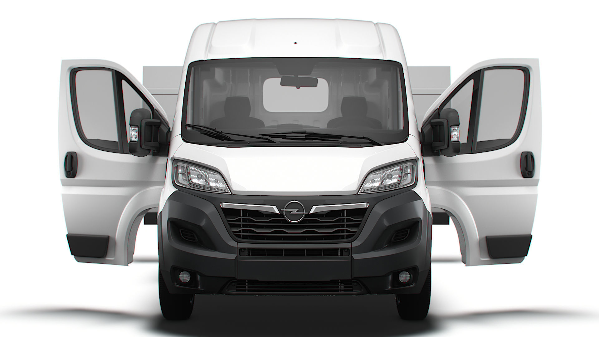 Opel Movano Van L2H2 HQ Interior 2023 3D model_6