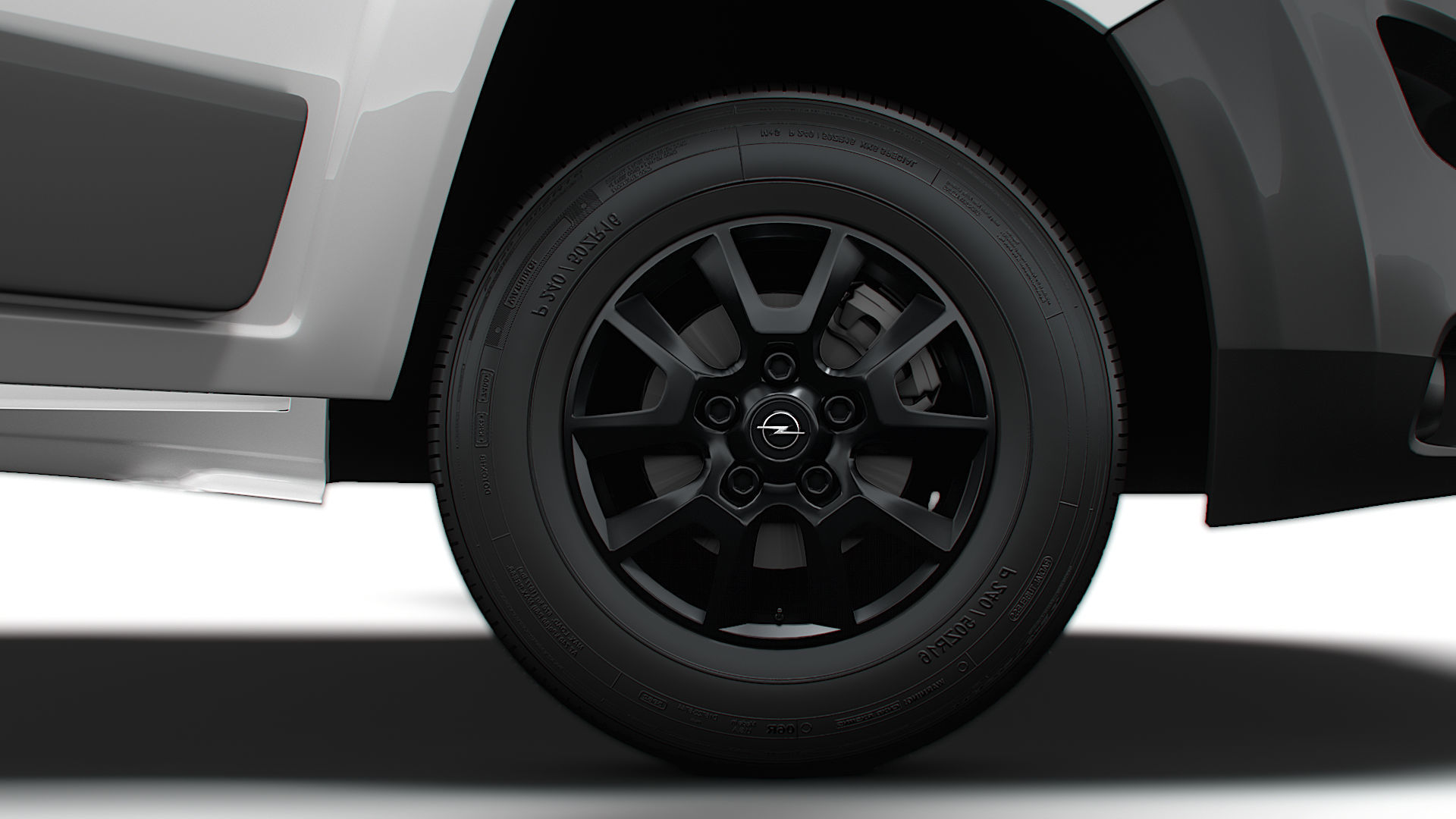 Opel Movano Van L2H2 HQ Interior 2023 3D model_9