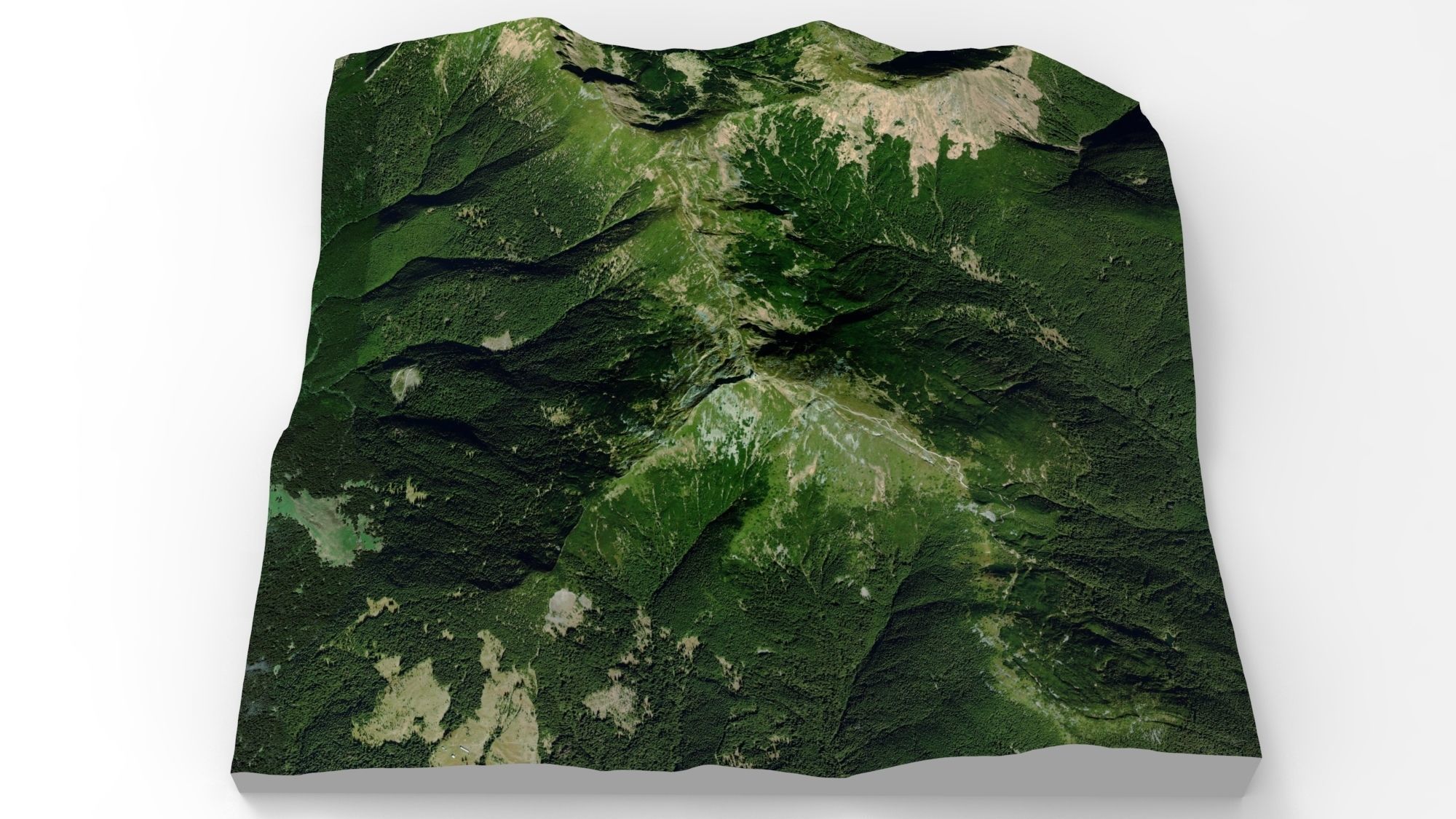 Mountain landscape Pop Ivan Ukraine 3D print model_9