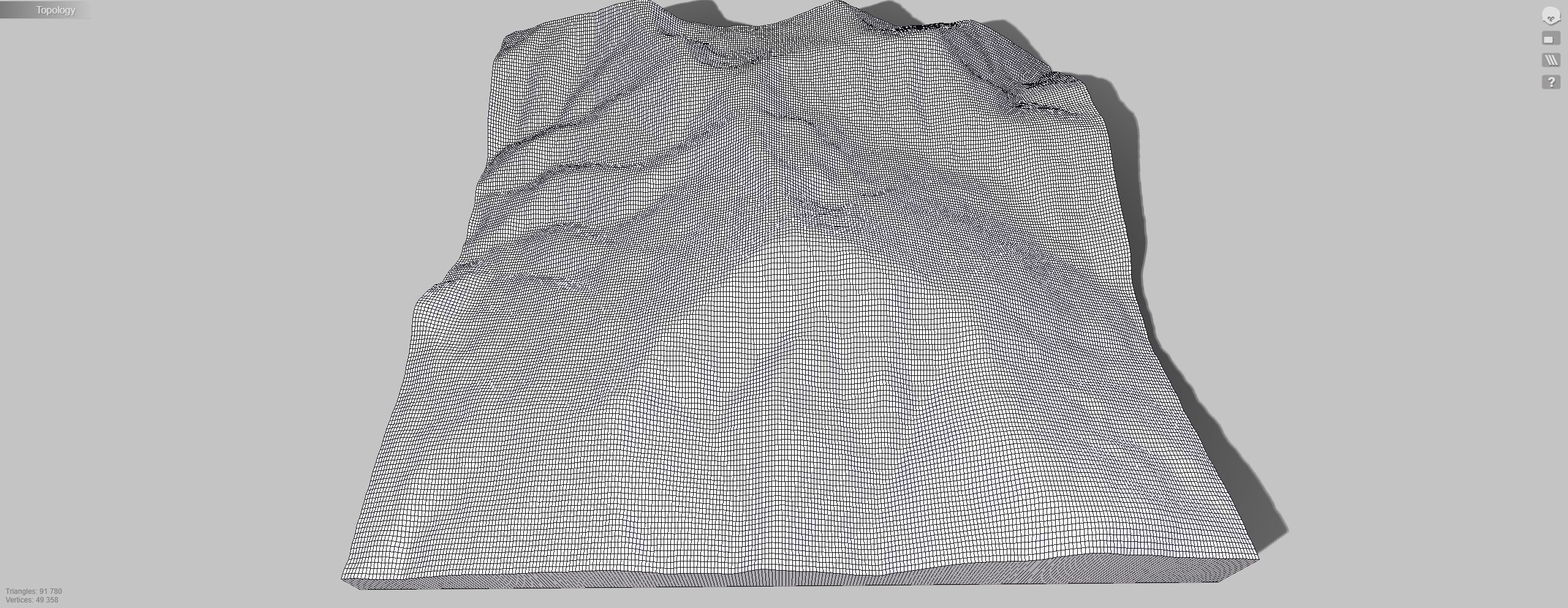 Mountain landscape Pop Ivan Ukraine 3D print model_20