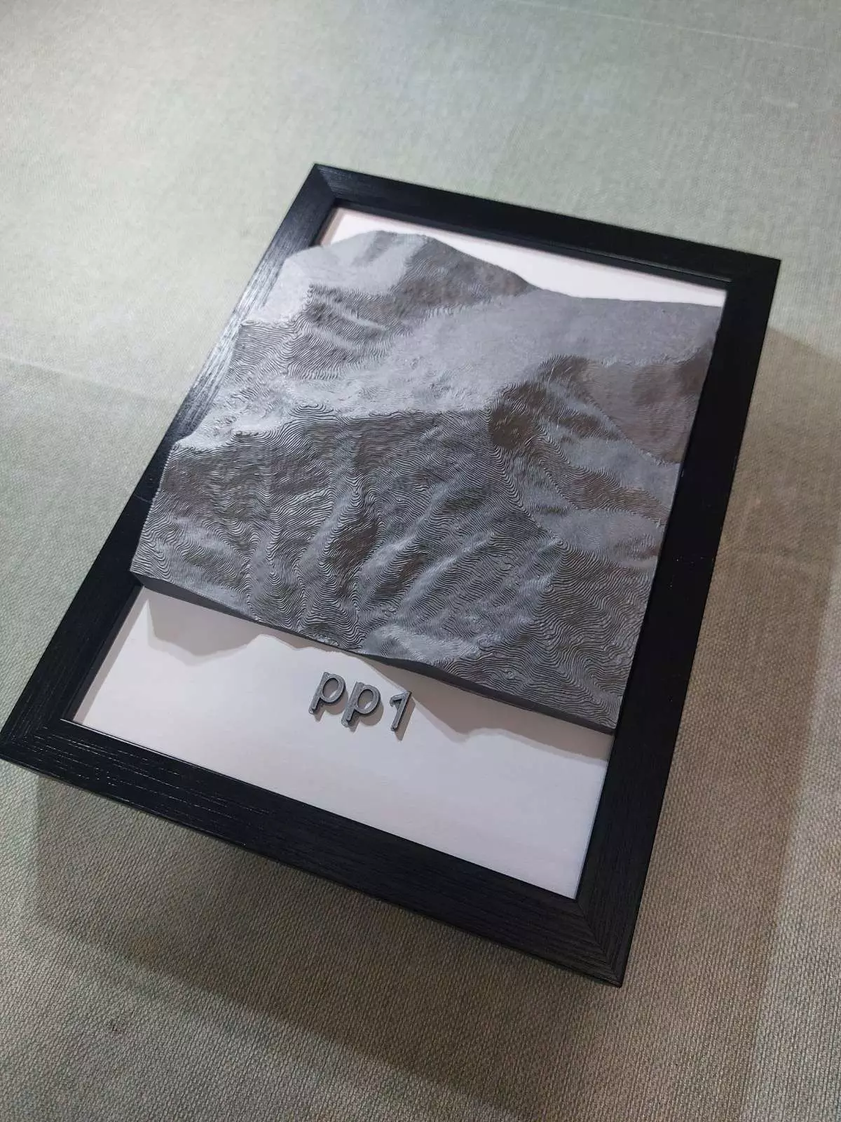 Mountain landscape Pop Ivan Ukraine 3D print model_0