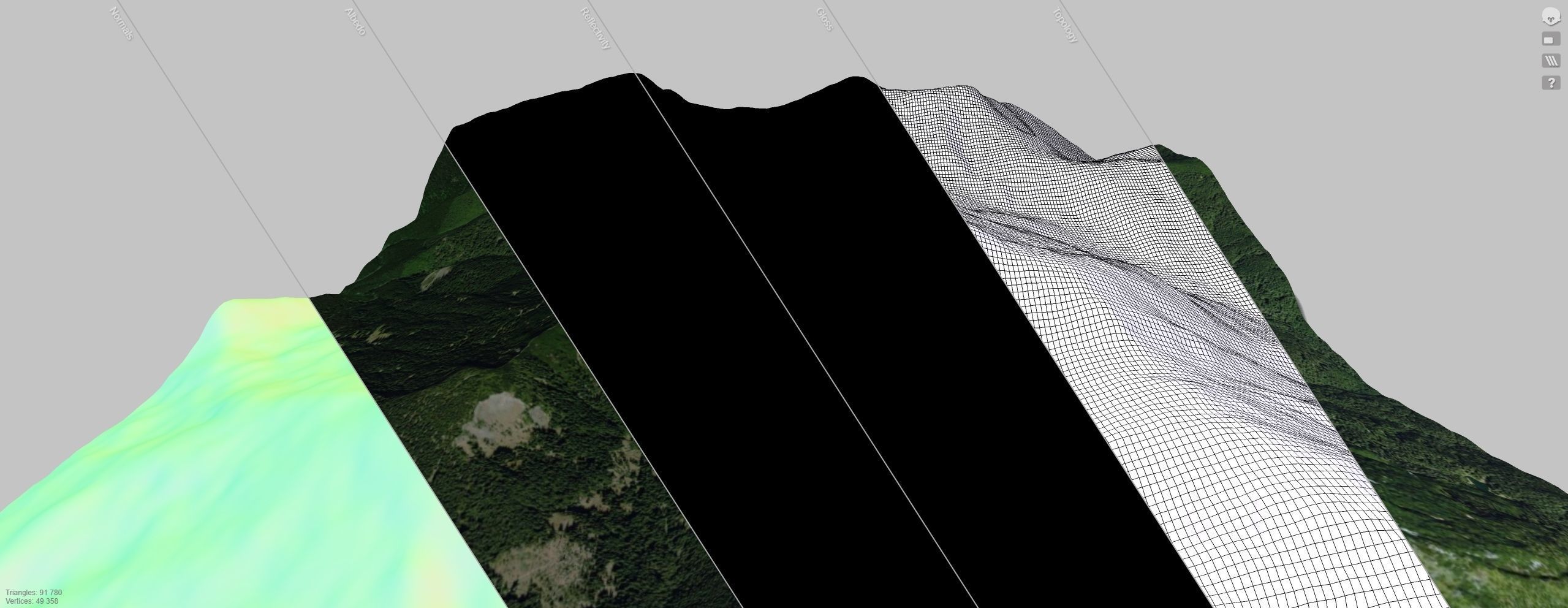 Mountain landscape Pop Ivan Ukraine 3D print model_17