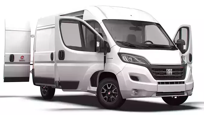 Fiat Ducato Van L2H2 HQ Interior 2023