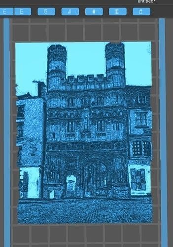 Christchurch Gate at Canterbury Cathedral Free 3D print model