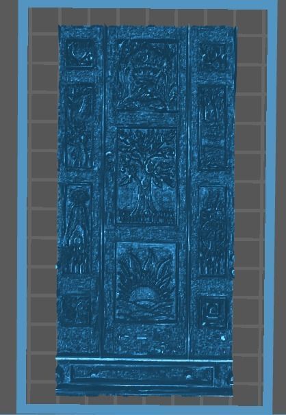 Narnia Wardrobe Facade free 3D model 3D printable | CGTrader