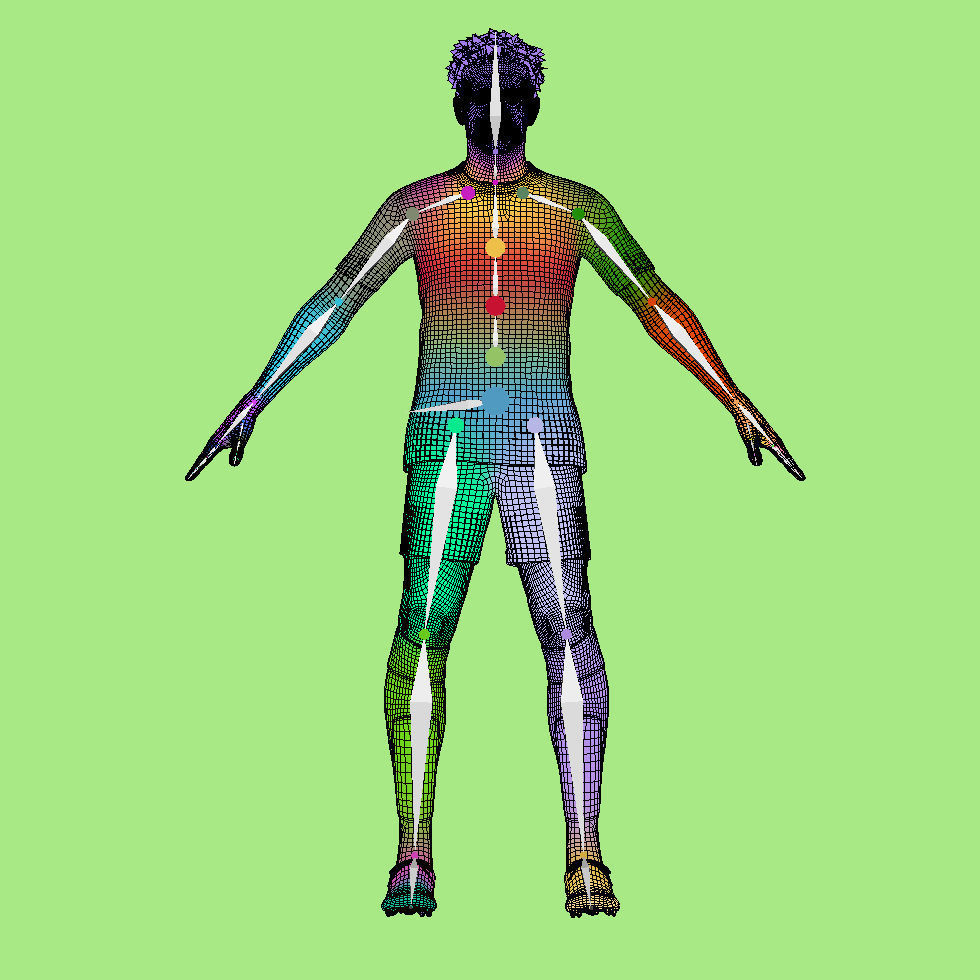 T-Pose Jude Bellingham Real Madrid 23-24 3D model_7