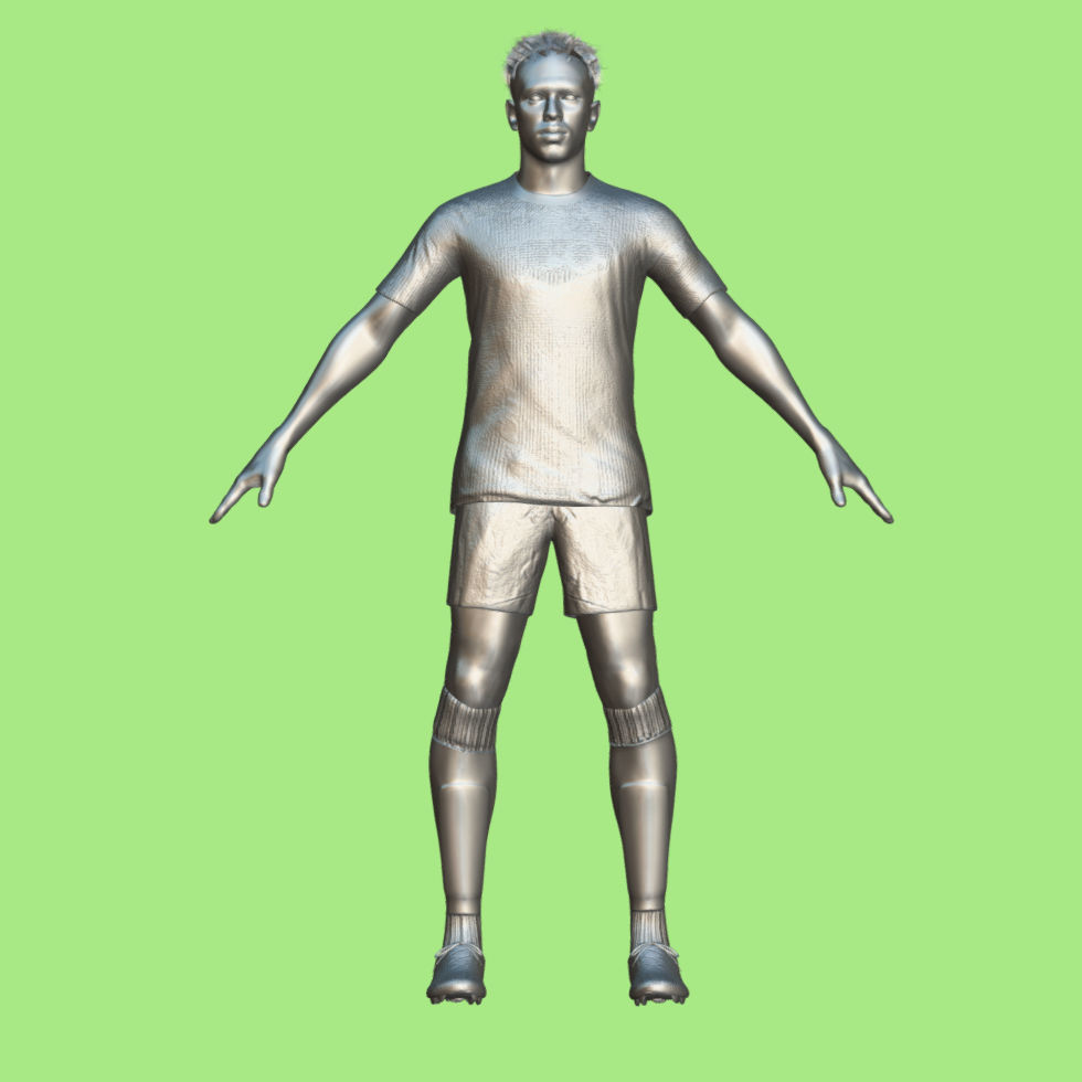 T-Pose Jude Bellingham Real Madrid 23-24 3D model_4