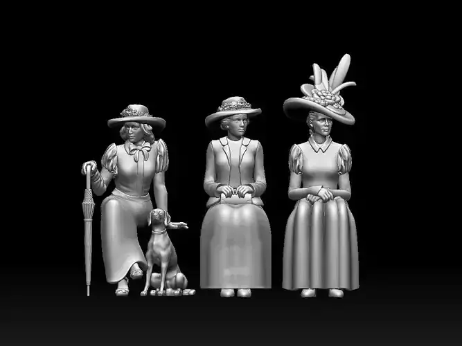 passengers 3D print model