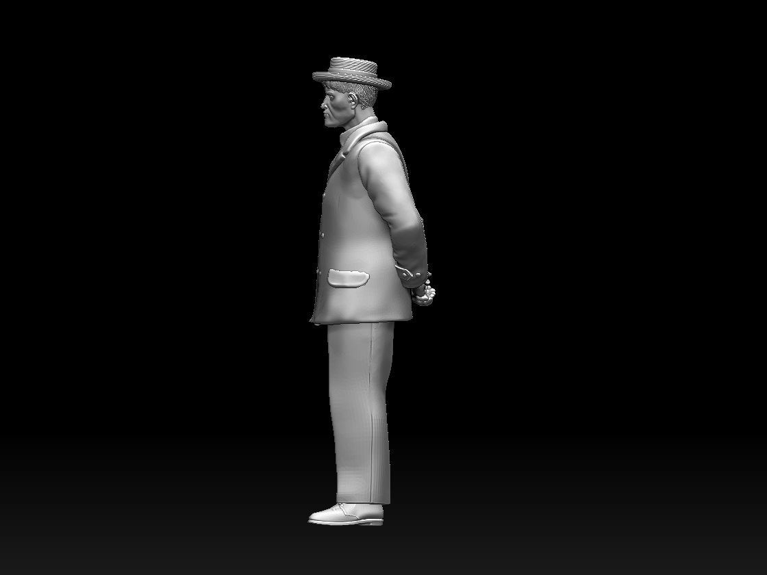 gentleman 3D print model_13