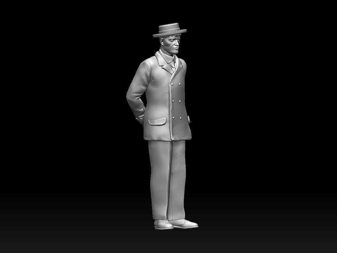 gentleman 3D print model_6