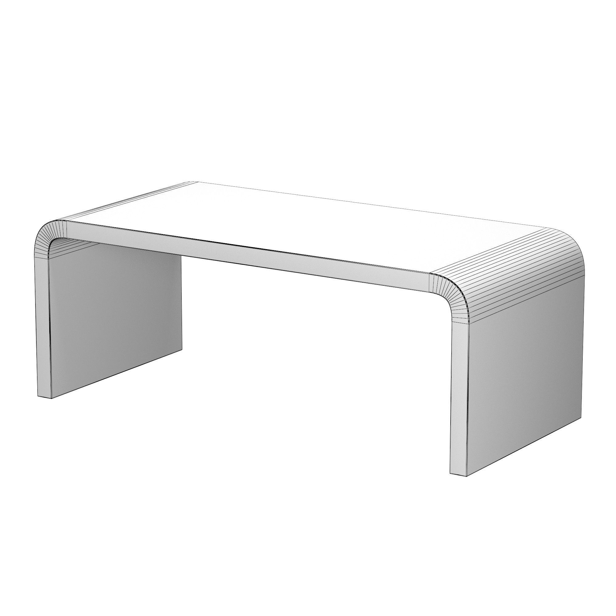 Newbury Coffee Table 3D model_4