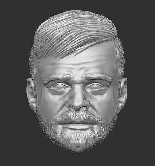 Star Wars Legends Luke Black Series 3D print model