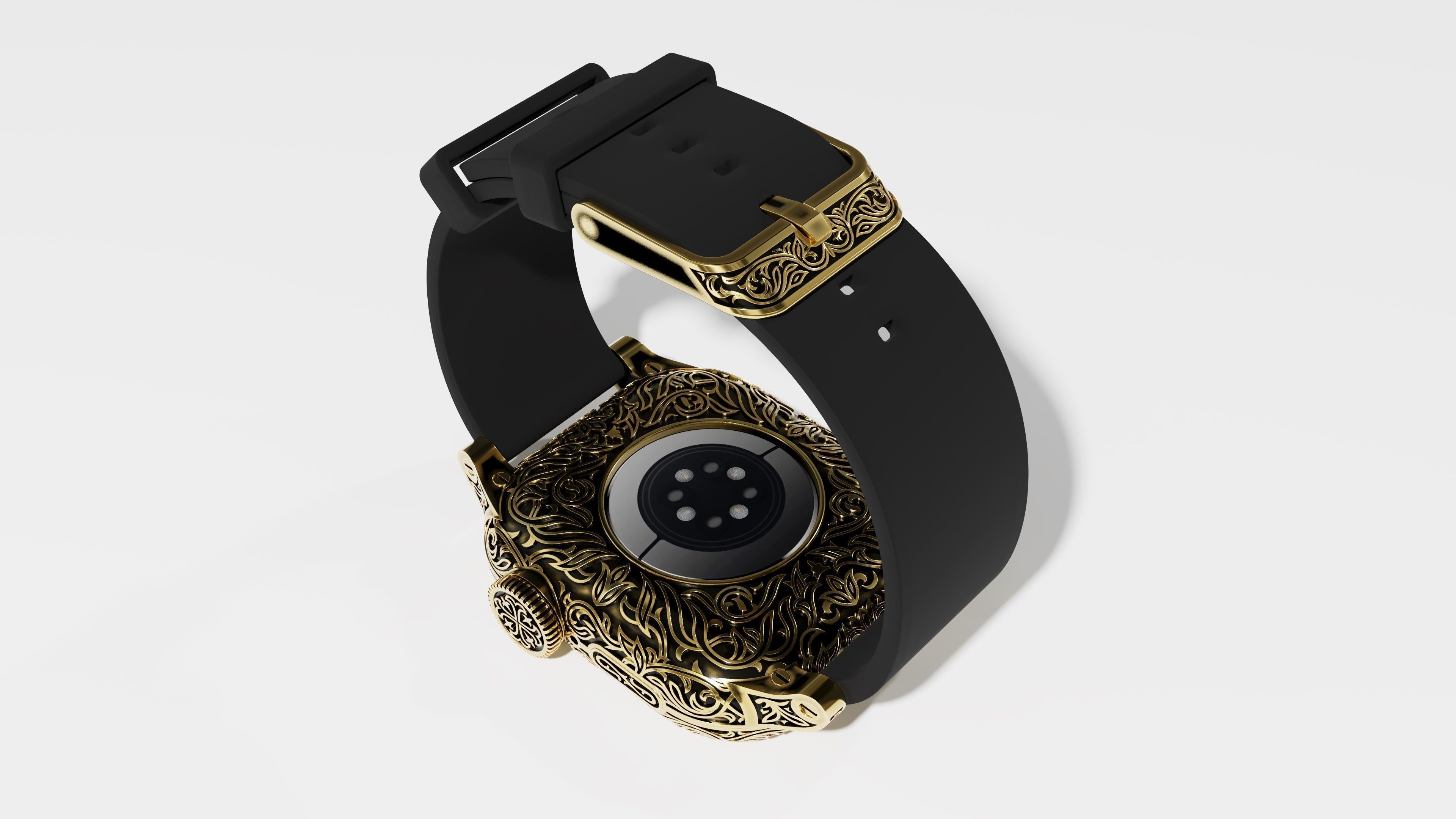 Case for Apple watch 6  40mm 3D print model_9