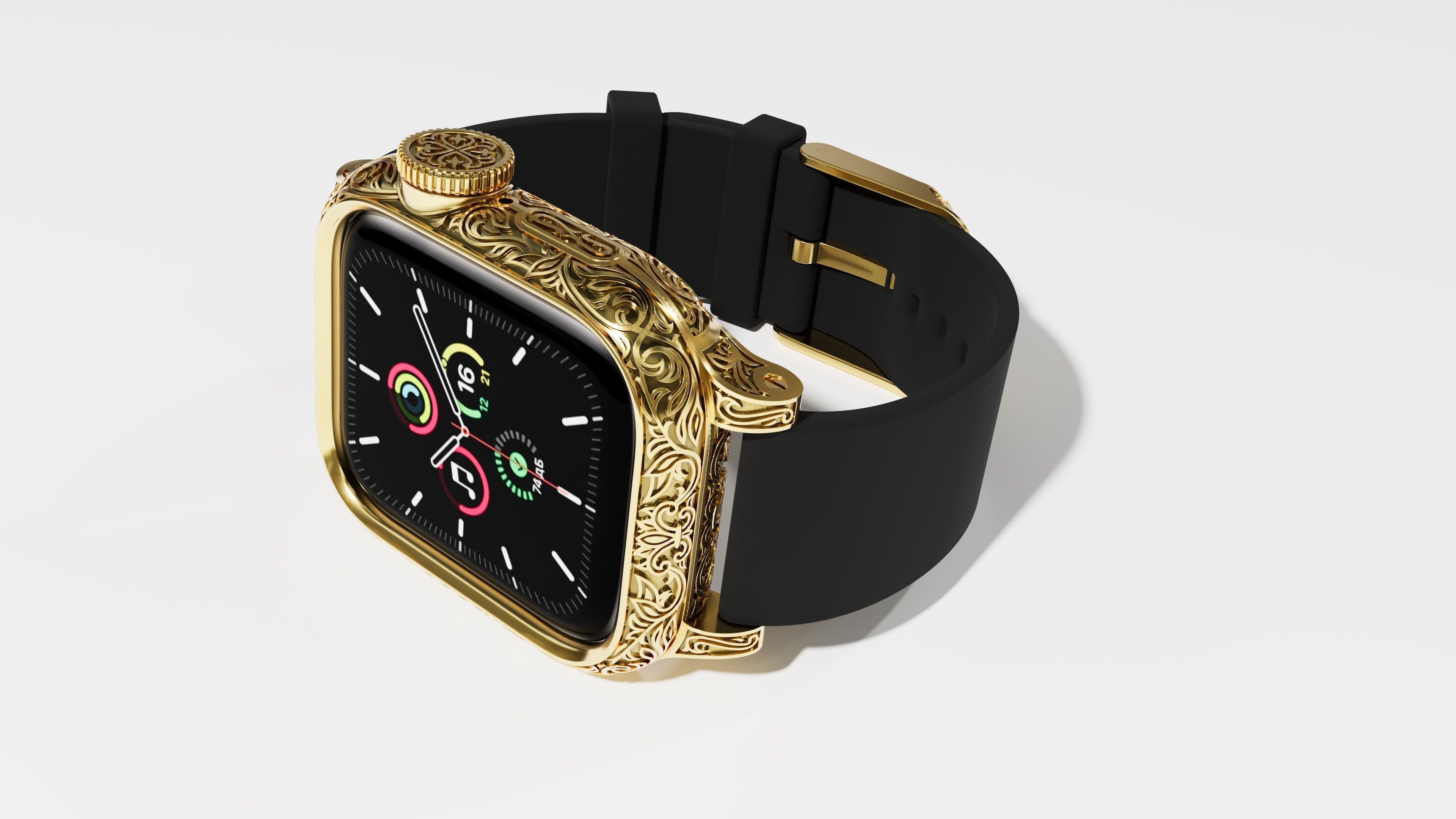 Case for Apple watch 6  40mm 3D print model_3