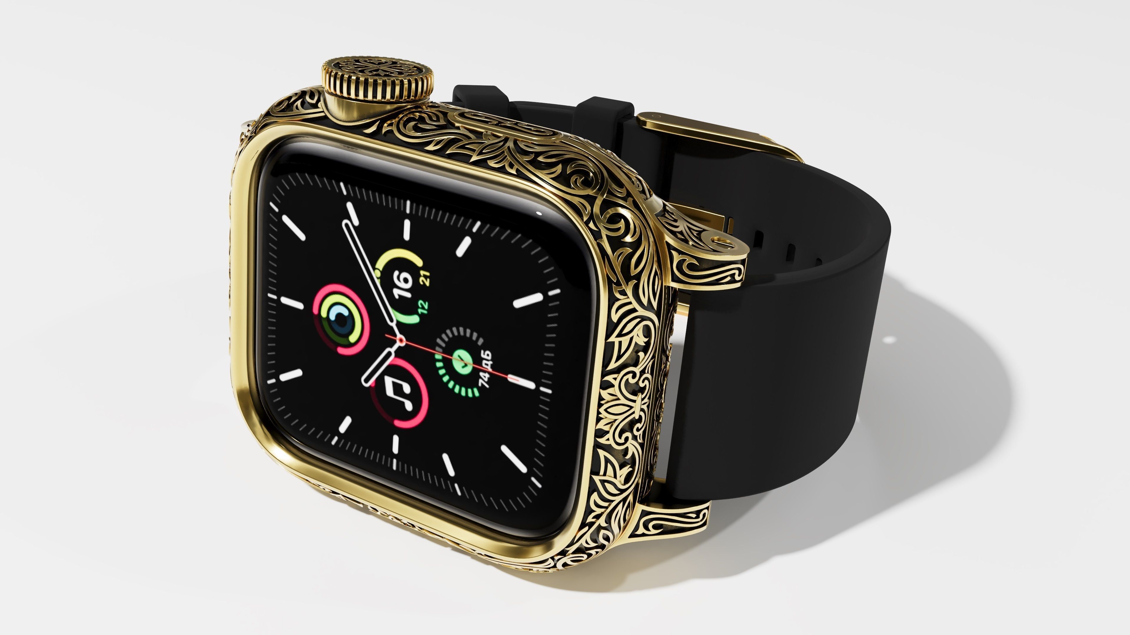 Case for Apple watch 6  40mm 3D print model_2