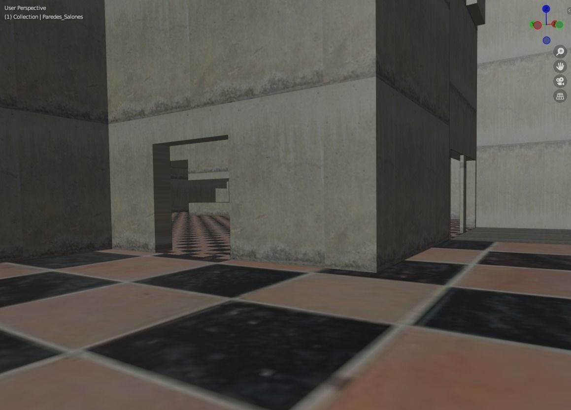 Level map interior - 0 Free low-poly 3D model_5