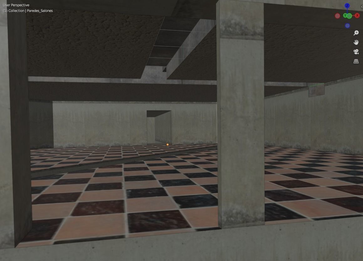 Level map interior - 0 Free low-poly 3D model_2