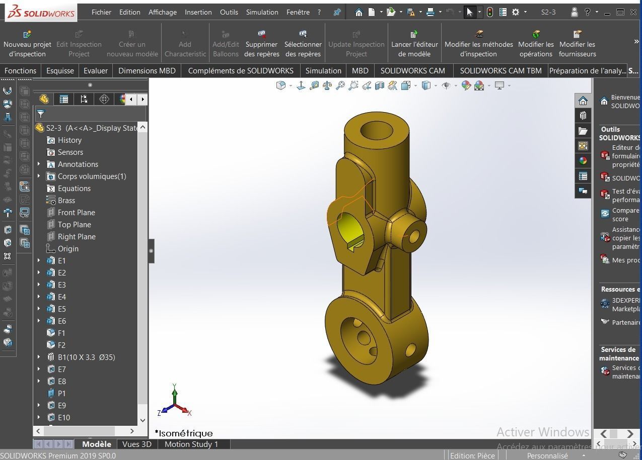cswp certificate piece design 3D model_2
