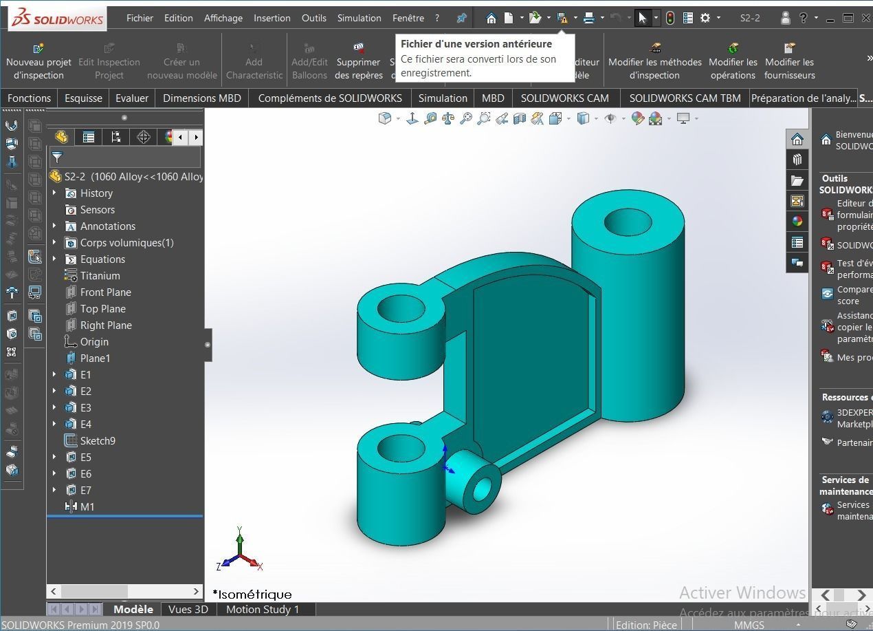 cswp certificate piece design 3D model_1