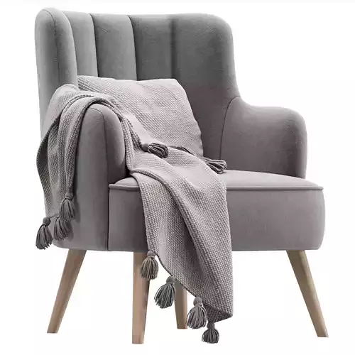 Armchair Larney Velvet