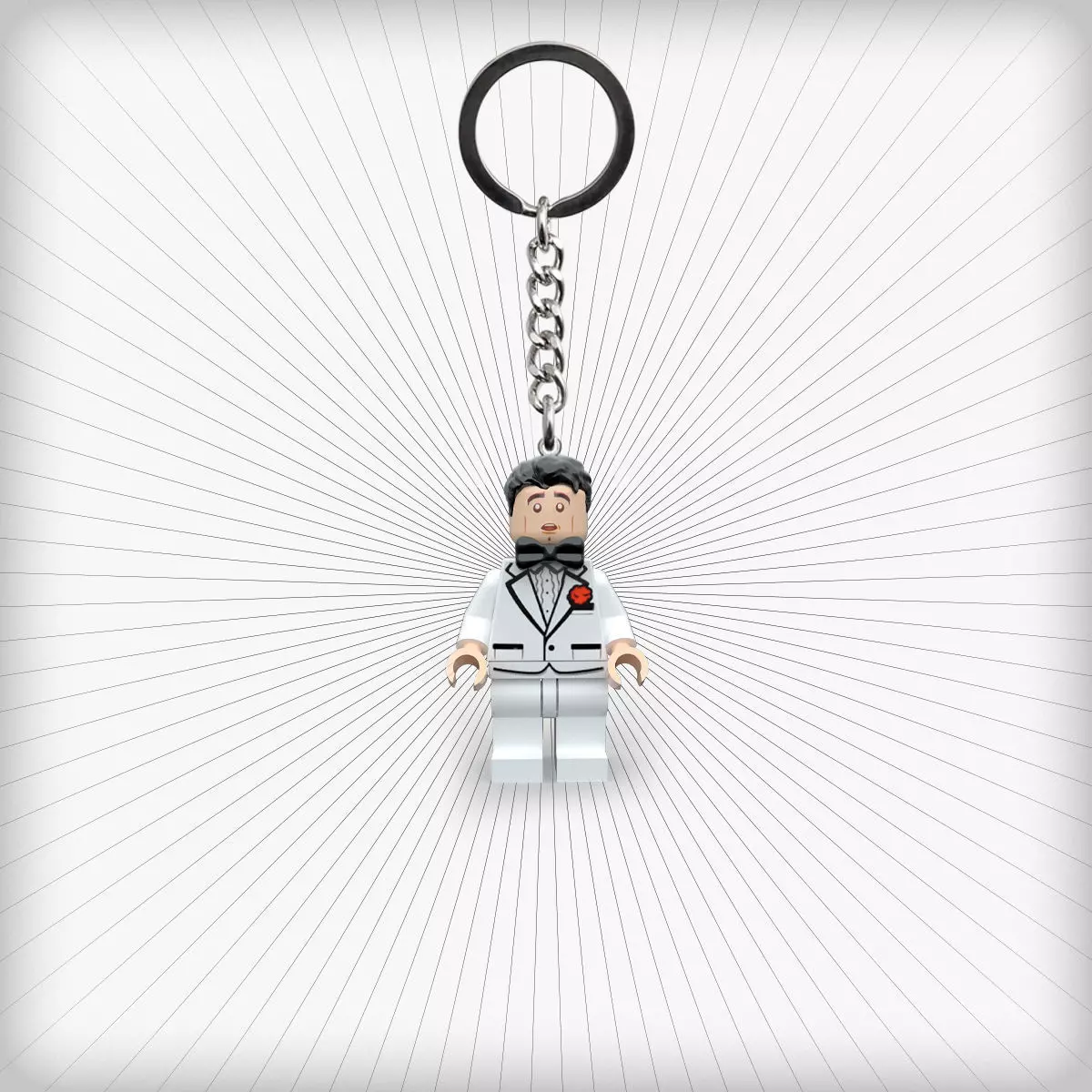 LEGO BRUCE WAYNE FALL IN LOVE MINIFIGURE 3D print model