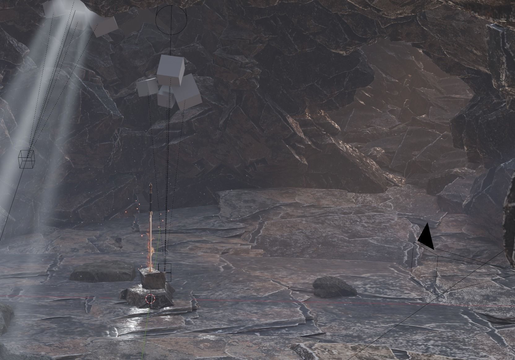 Mythical sword 3D model_7