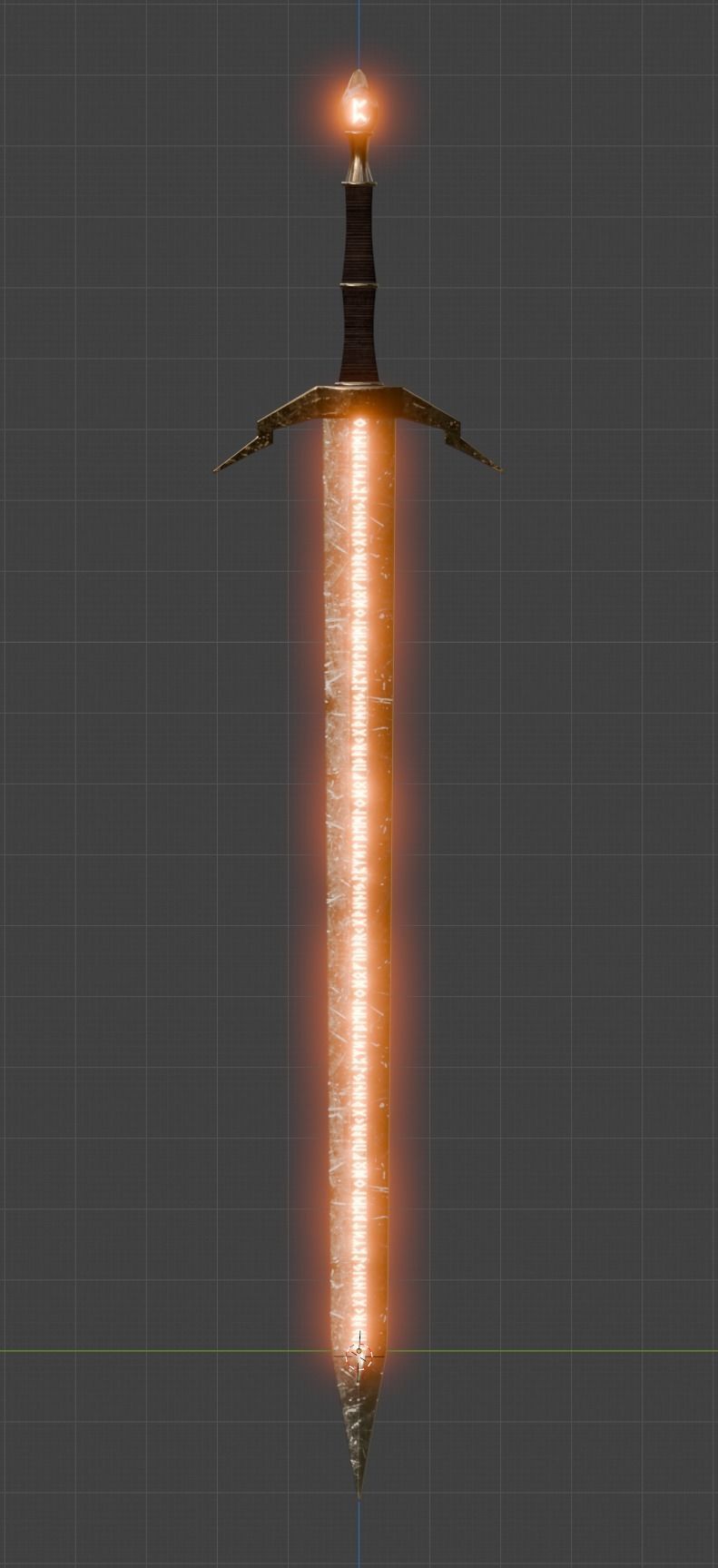 Mythical sword 3D model_5