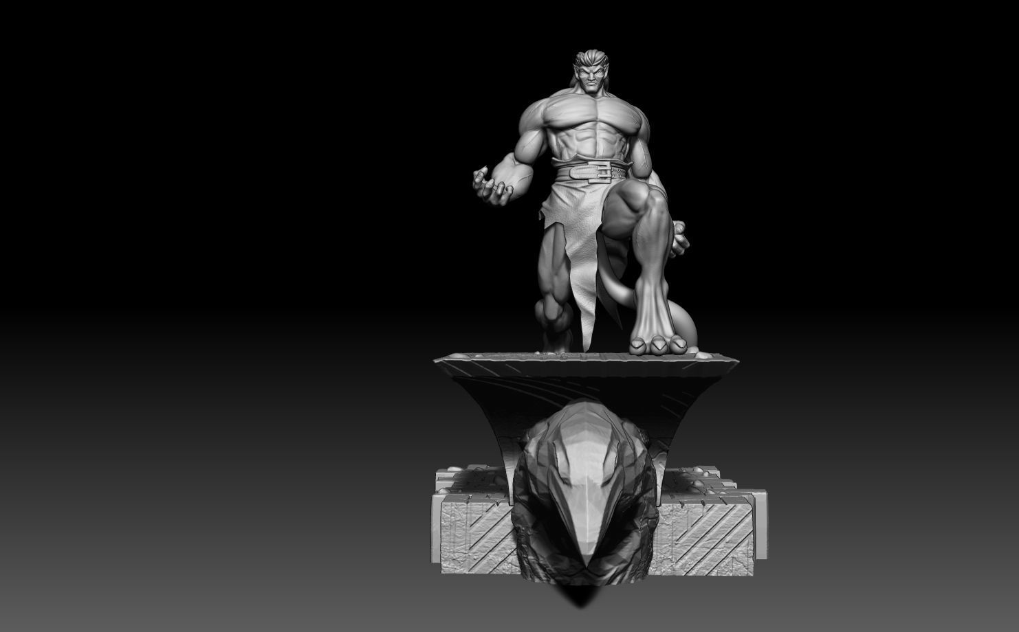 Goliath Gargoyles 3D print model_2