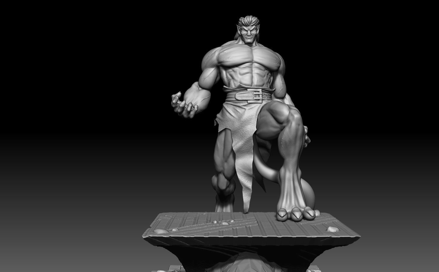 Goliath Gargoyles 3D print model_11