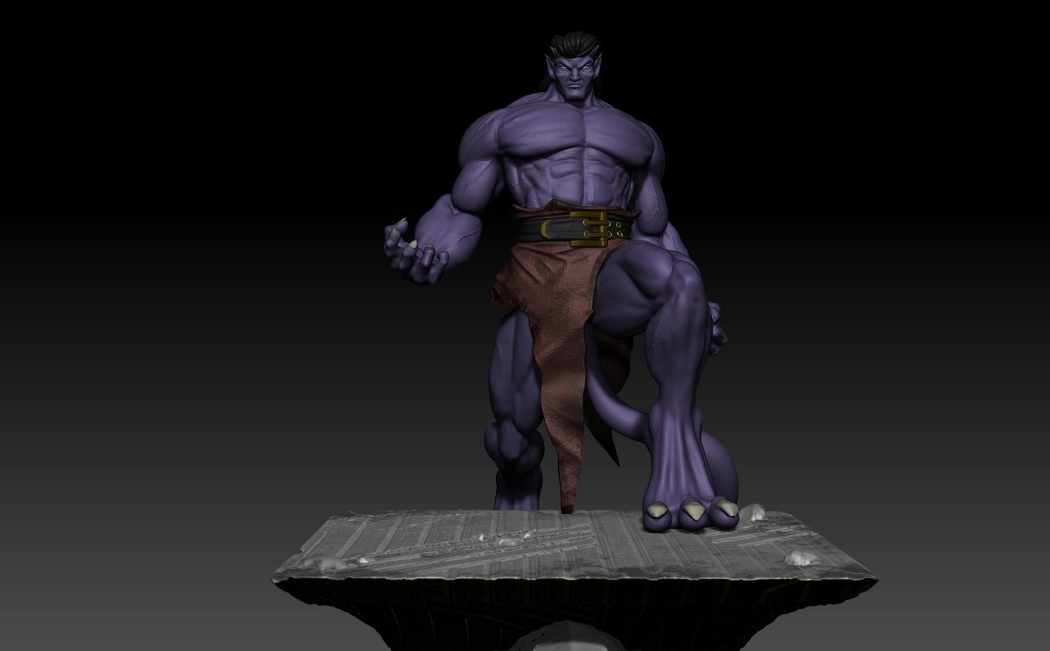 Goliath Gargoyles 3D print model_6