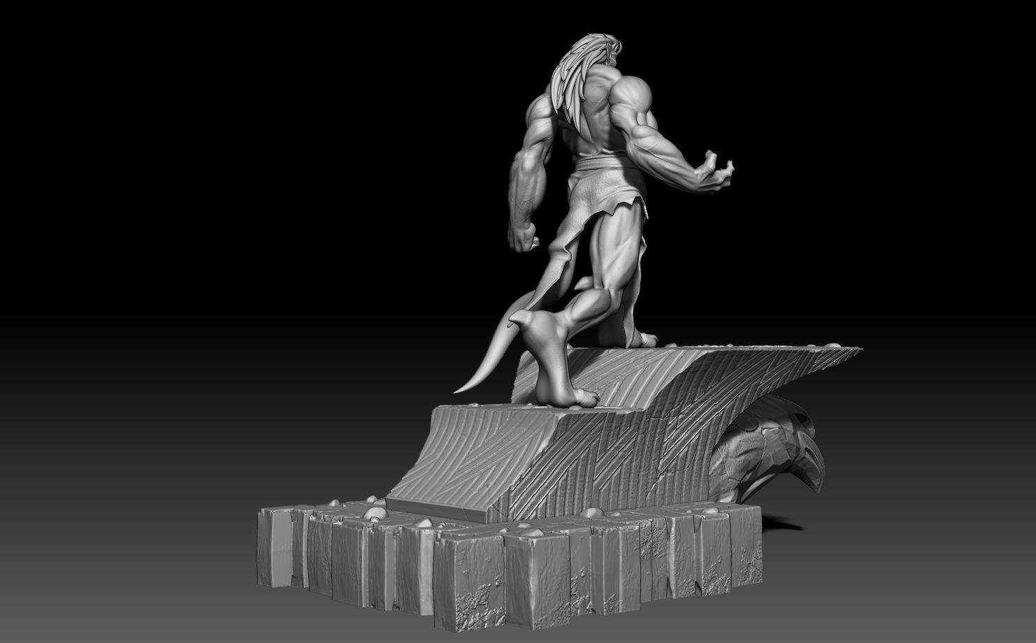Goliath Gargoyles 3D print model_9