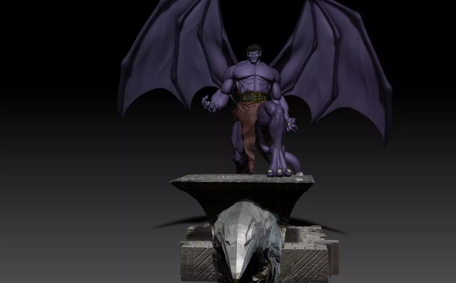 Goliath Gargoyles 3D print model_0