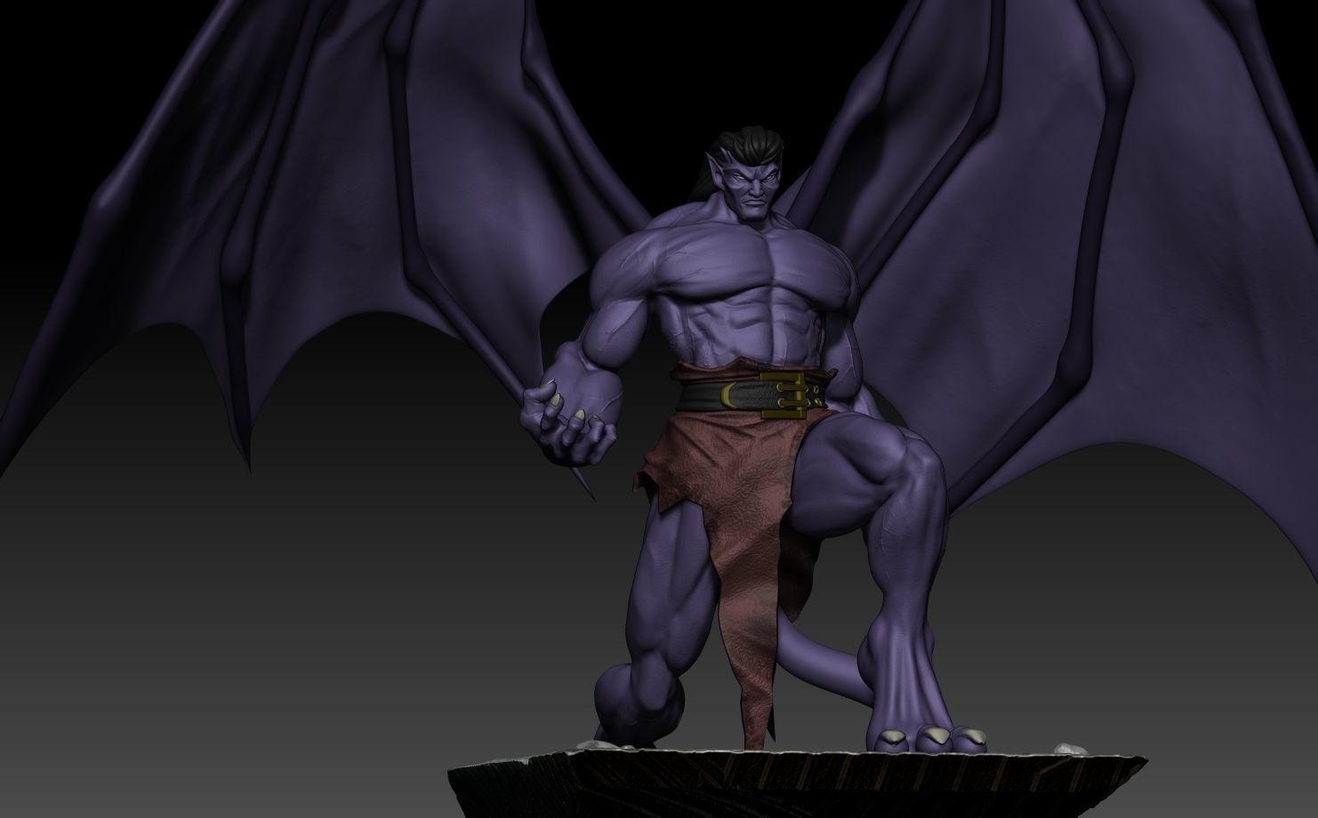 Goliath Gargoyles 3D print model_14