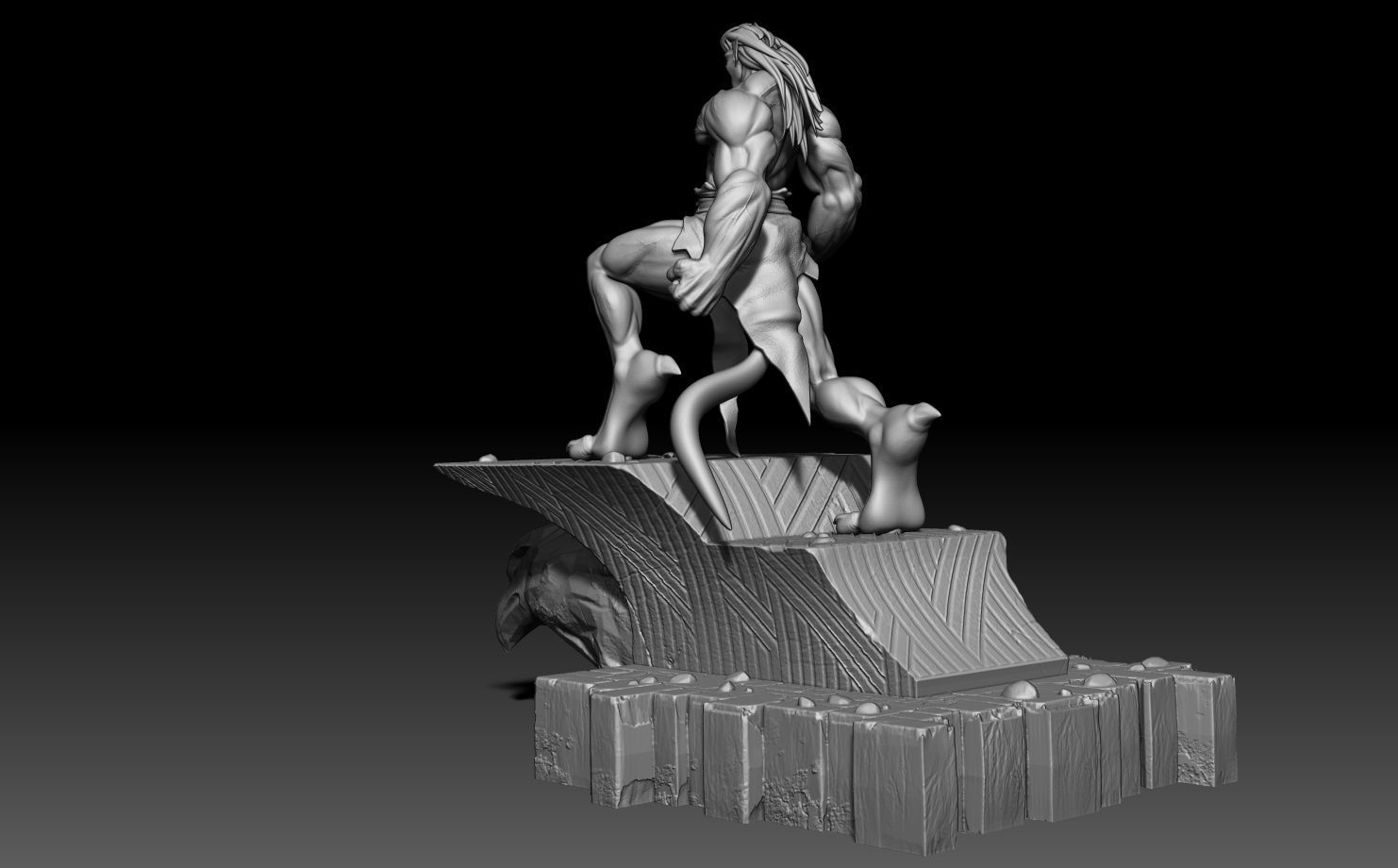 Goliath Gargoyles 3D print model_10
