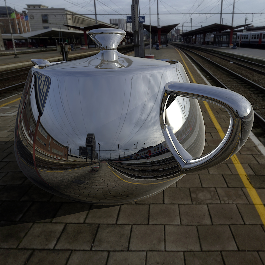 Train Station 3D model_2