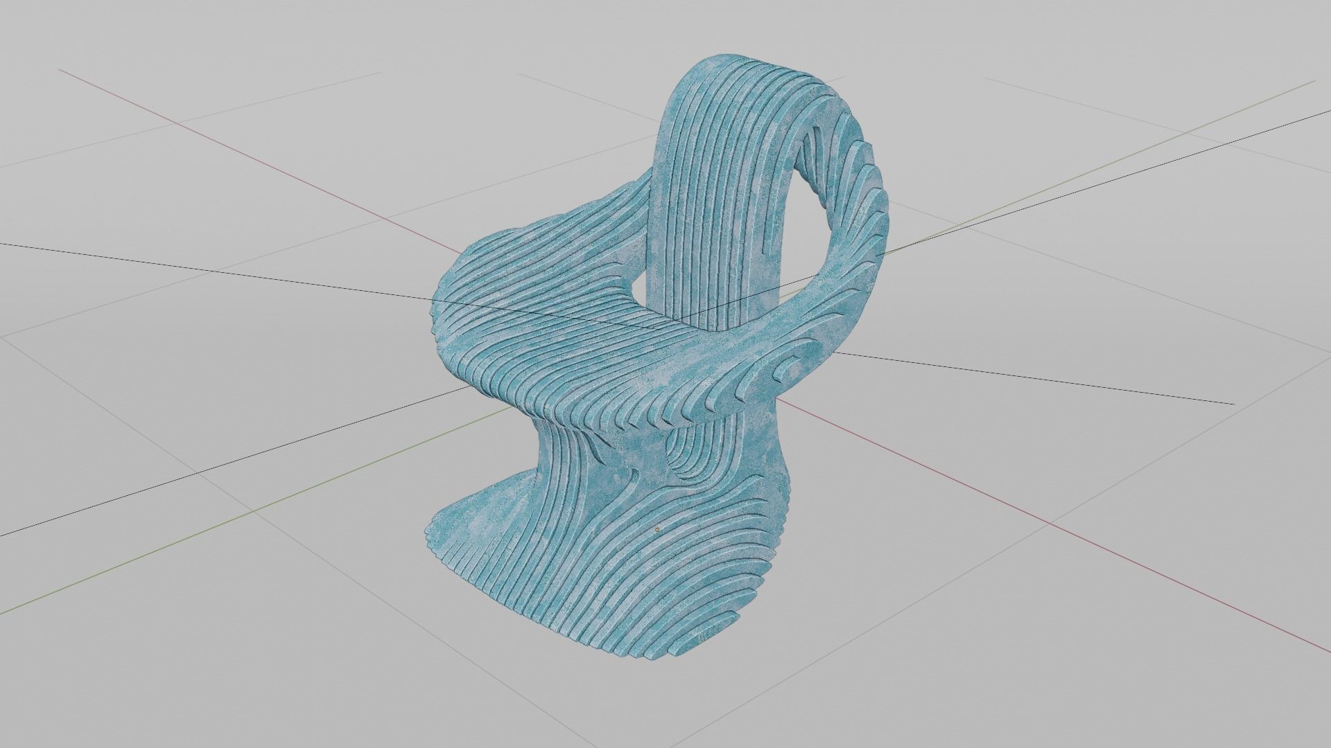 Parametric Chair 3D model_4