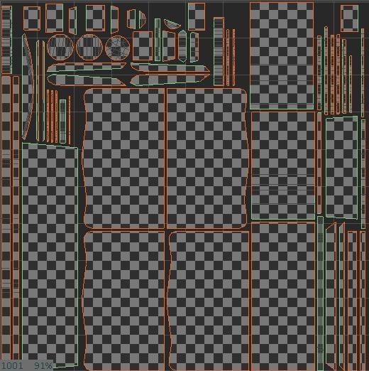 Soviet Vintage radio Low-poly 3D model_24