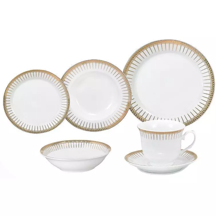 Astoria Grand Deakin Porcelain China Dinnerware 3D model