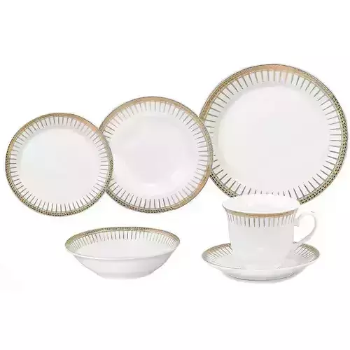 Astoria Grand Deakin Porcelain China Dinnerware