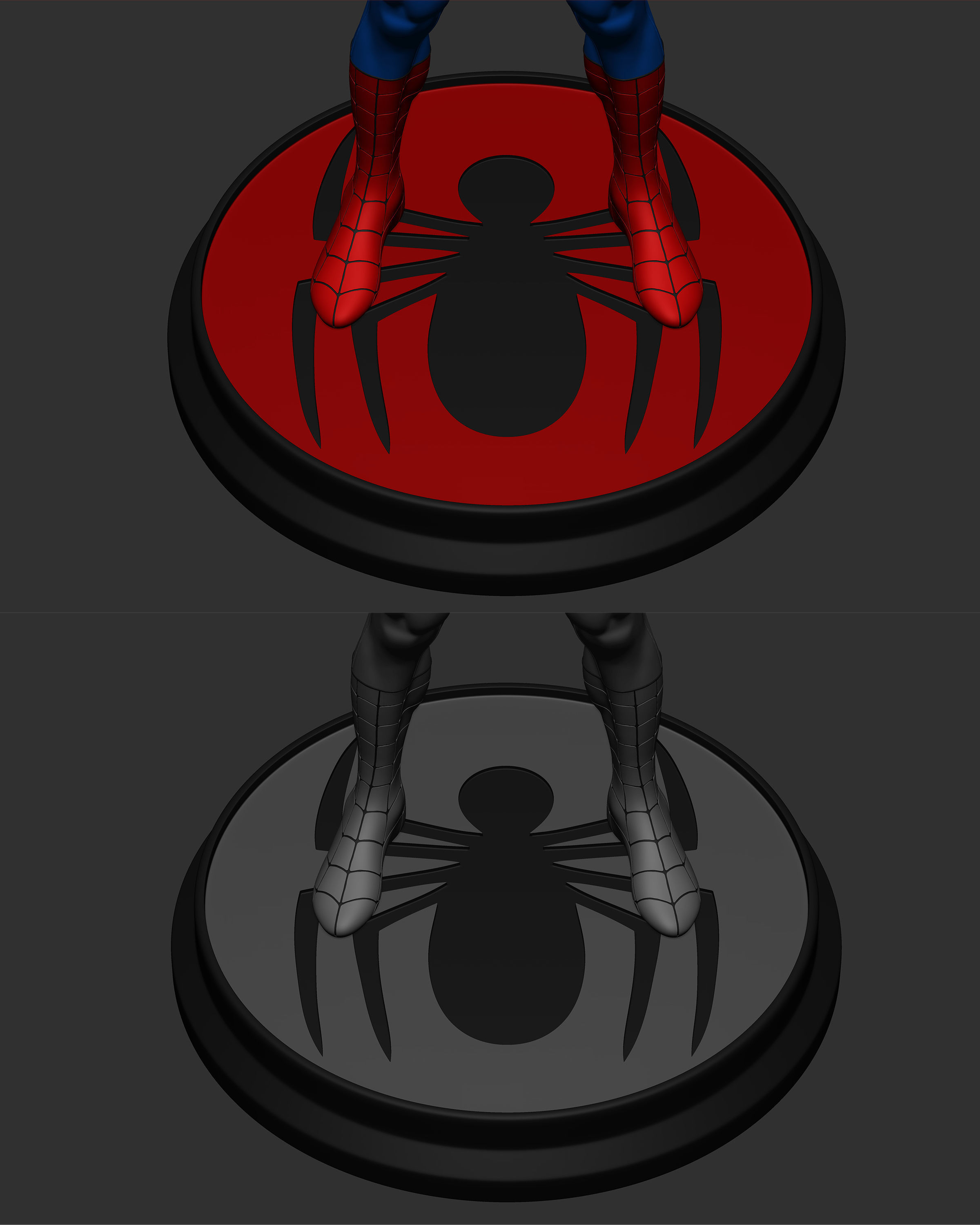 Spider-man Archivo STL Impresion 3D Fan Art 3D print model_2