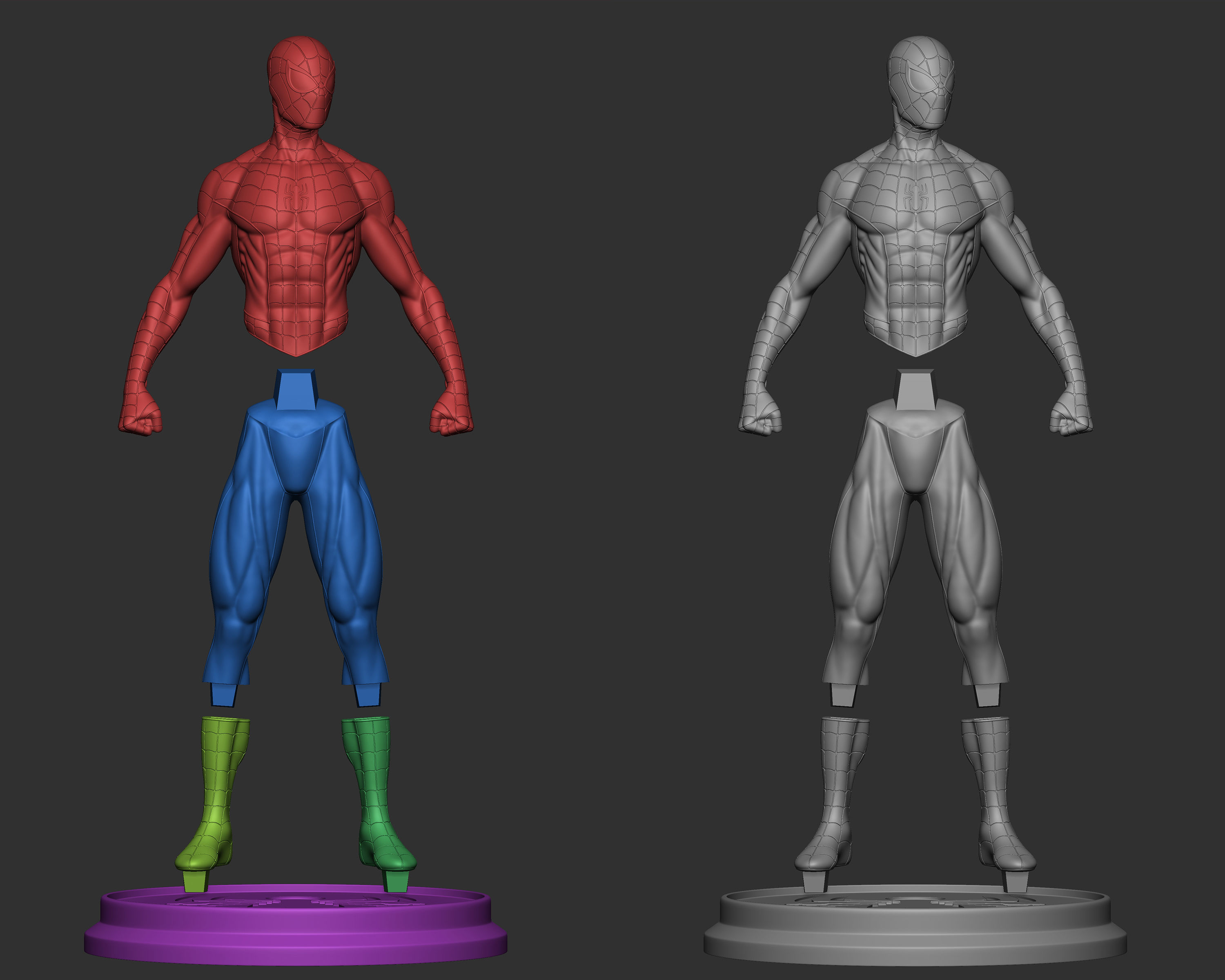 Spider-man Archivo STL Impresion 3D Fan Art 3D print model_4