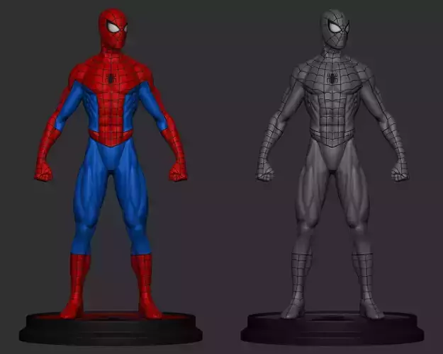 Spider-man Archivo STL Impresion 3D Fan Art 3D print model