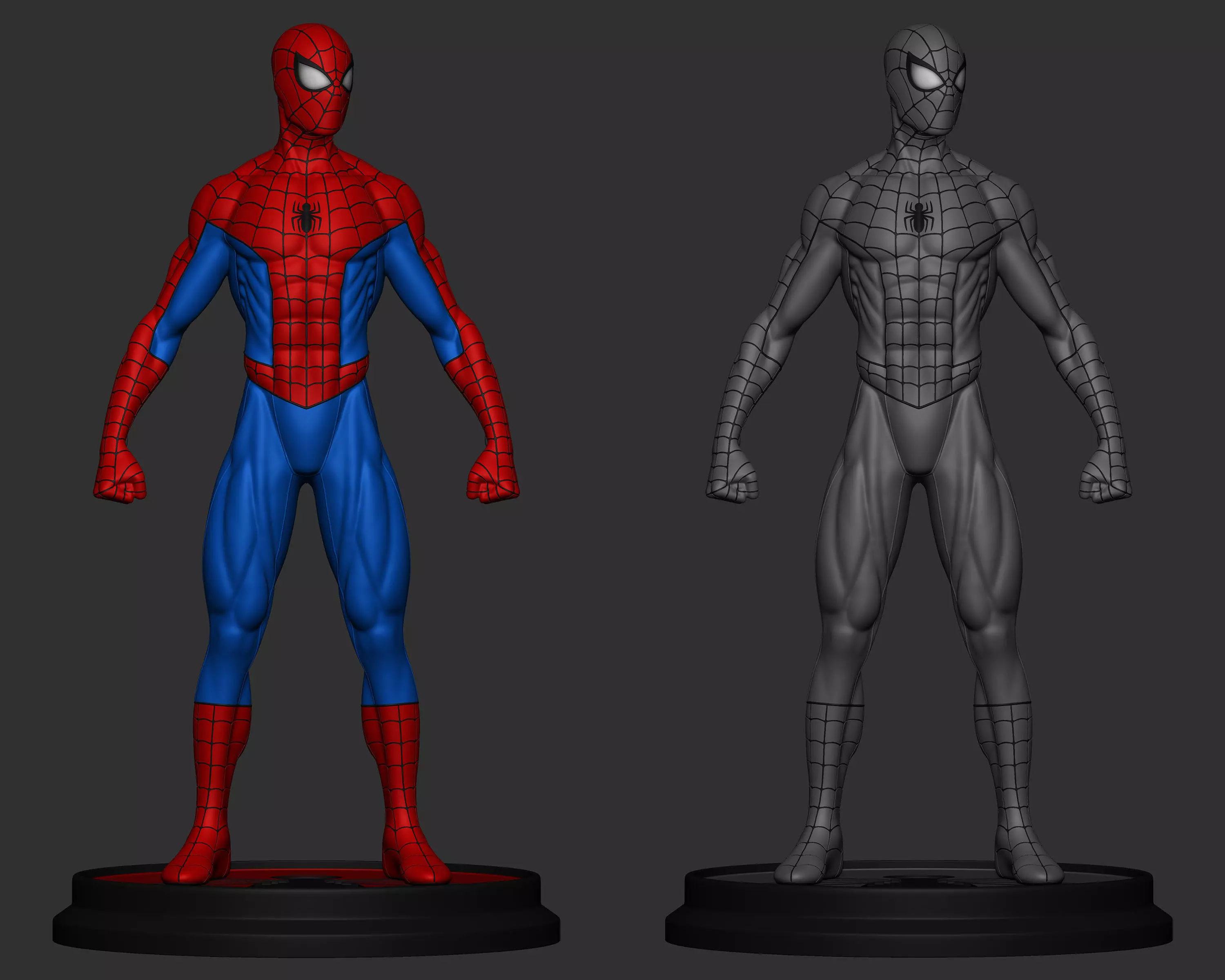 Spider-man Archivo STL Impresion 3D Fan Art 3D print model_0