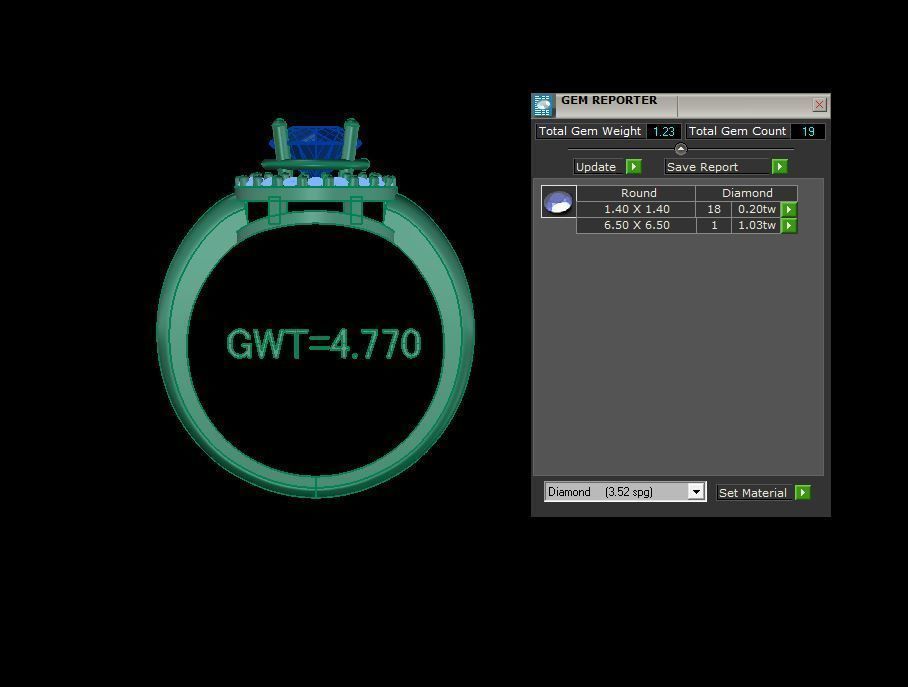 FASION UNIK RING 3D model_4