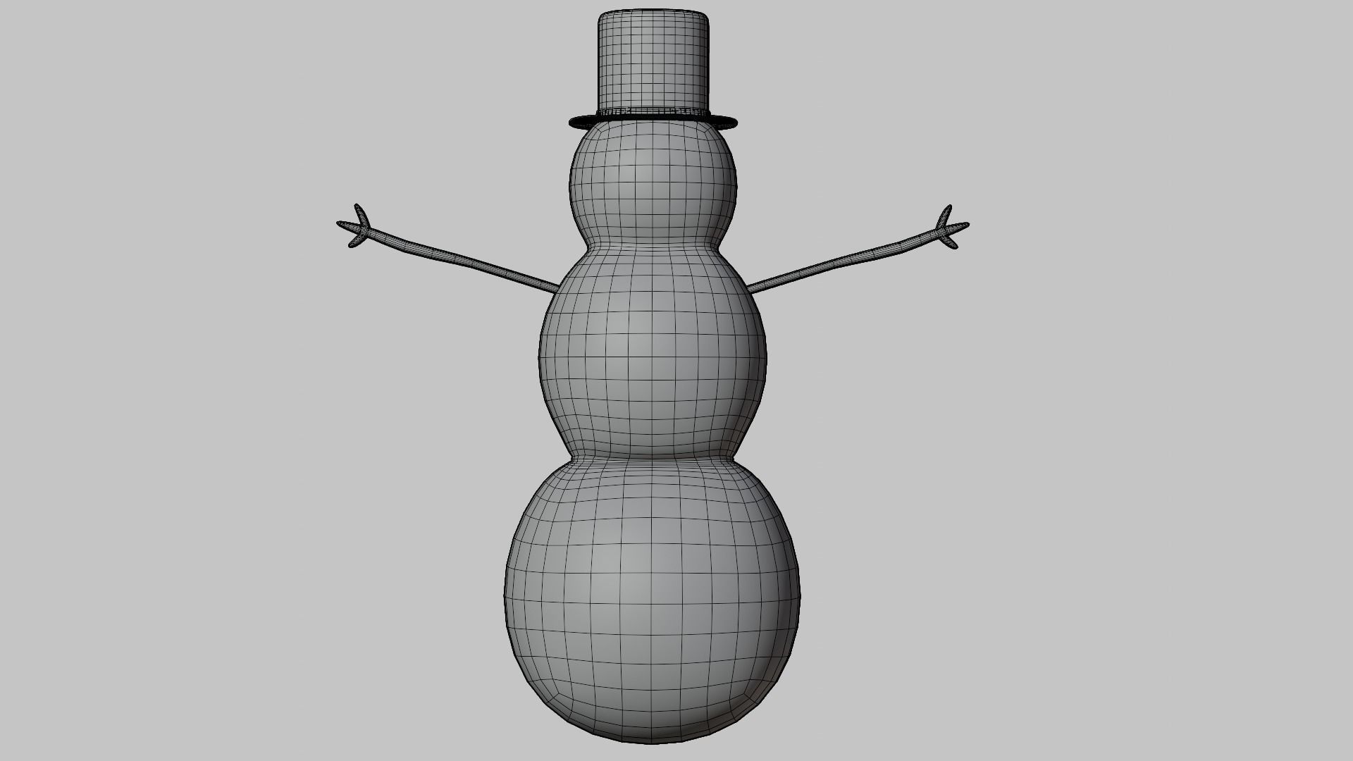 The Snow Man 3D Model - Snowman 2023  3D model_14
