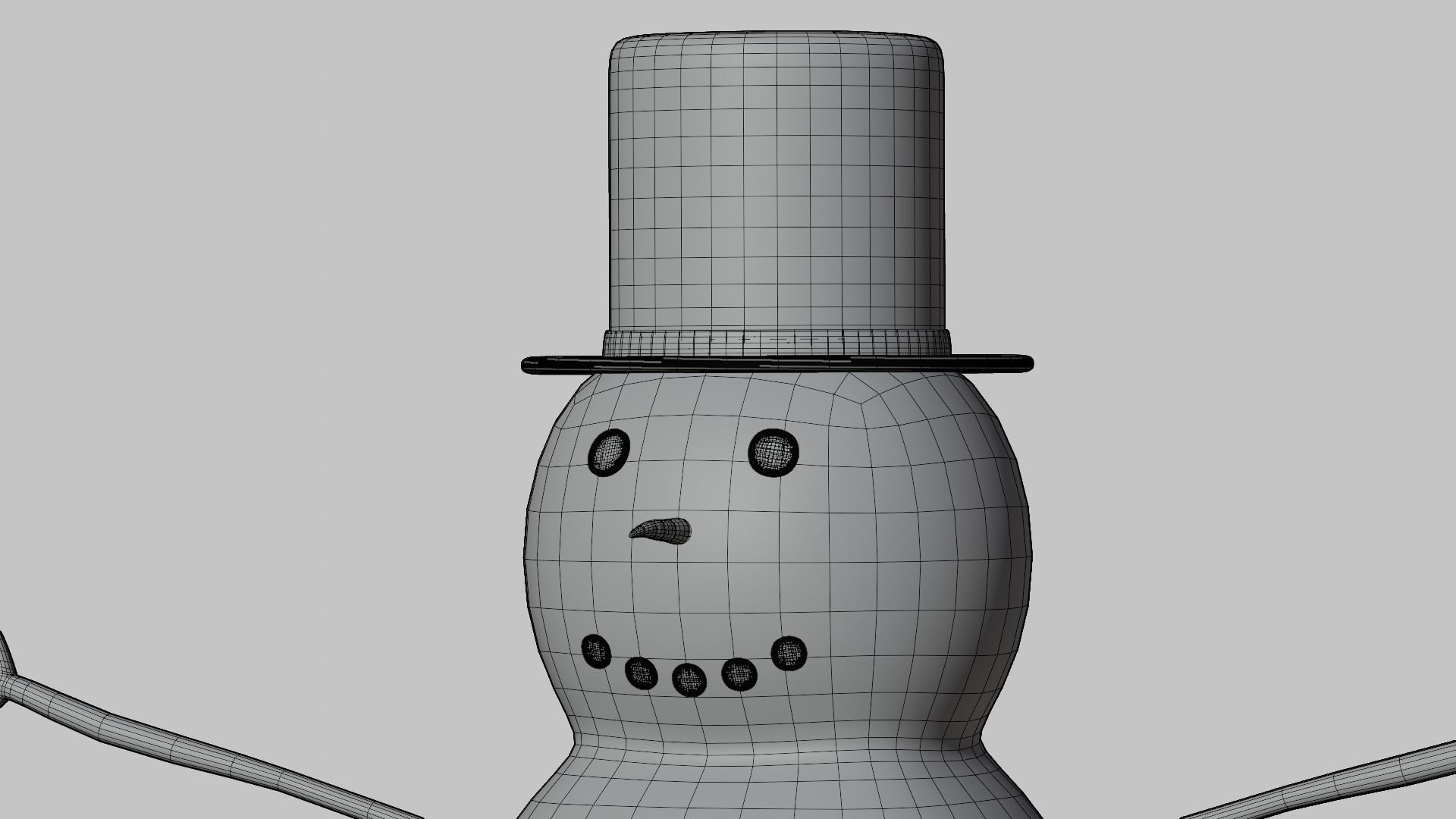 The Snow Man 3D Model - Snowman 2023  3D model_16