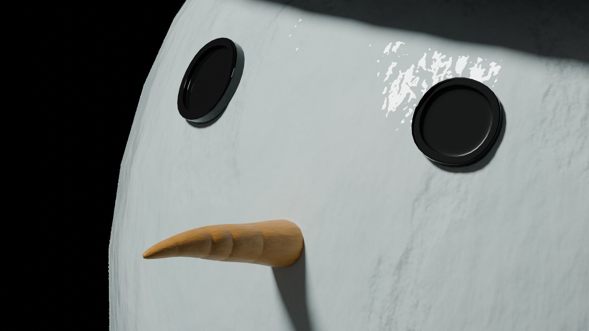 The Snow Man 3D Model - Snowman 2023  3D model_9