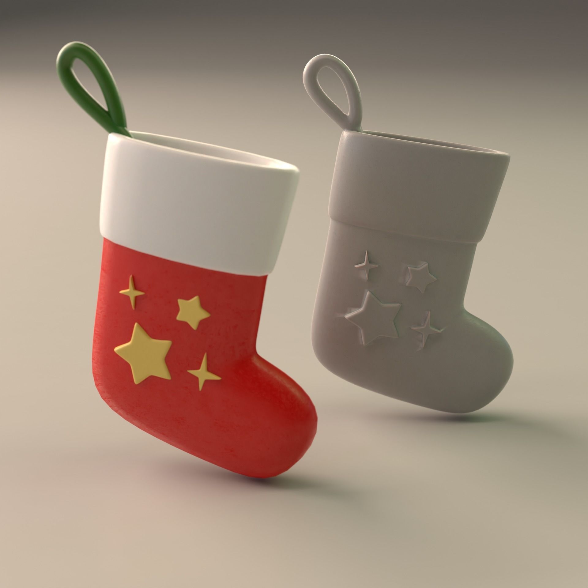 Christmas 3D printing Set 3D print model_13