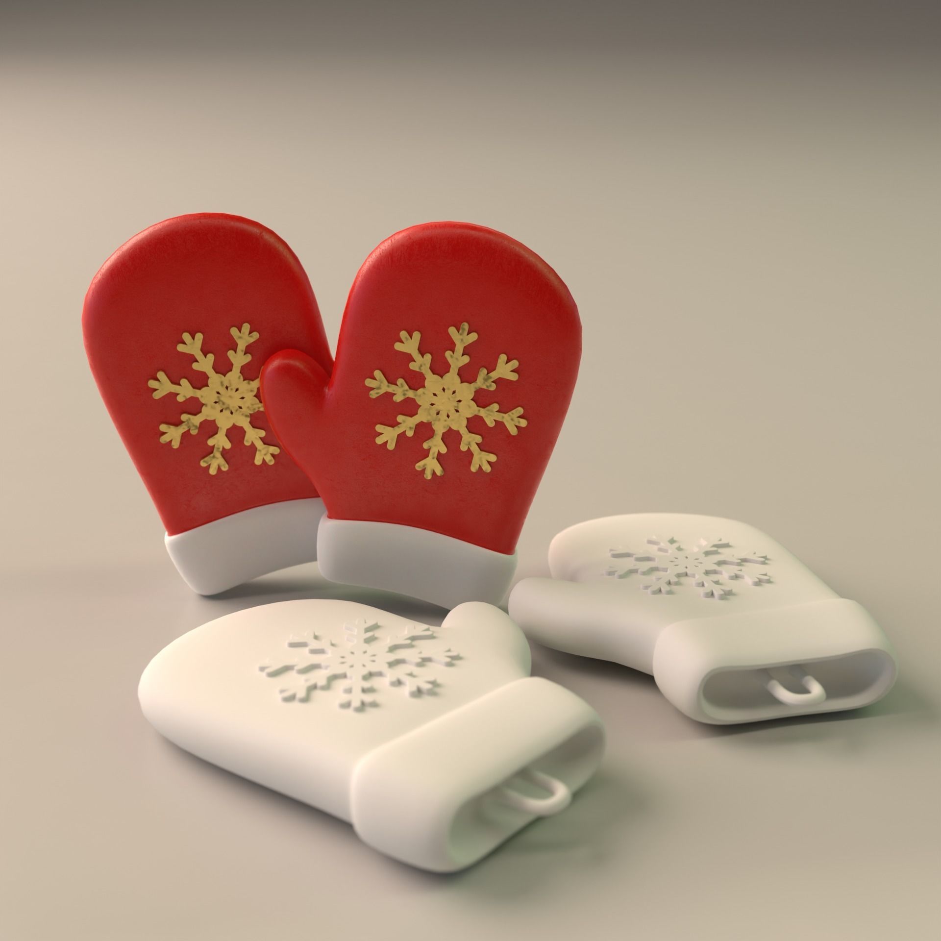 Christmas 3D printing Set 3D print model_6
