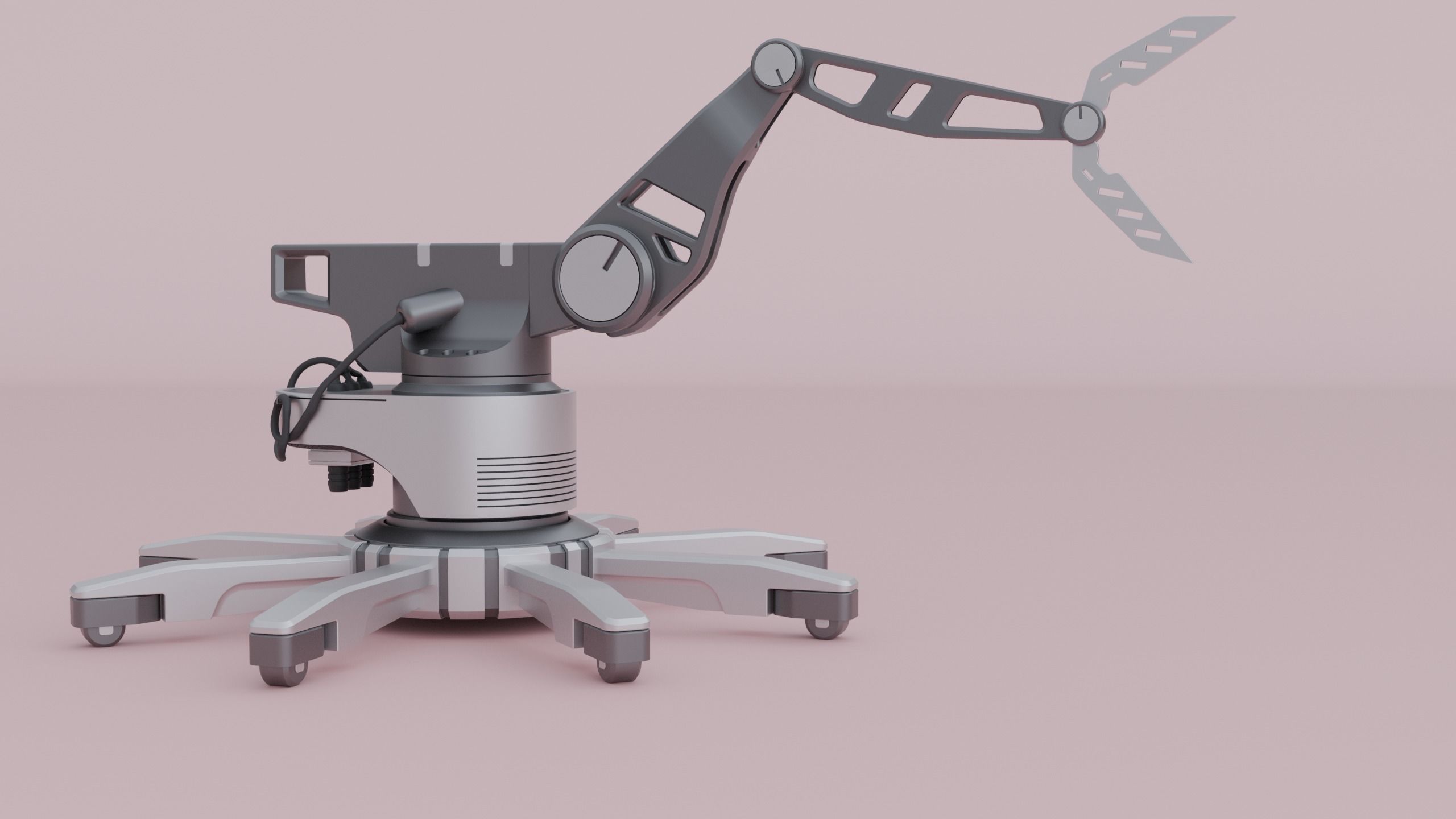 Robotic Arm 3D model_1